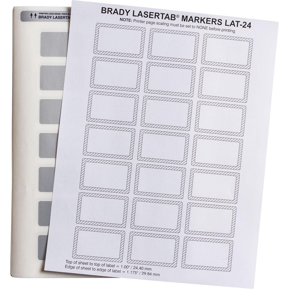 Brady® LAT-24-773-1 Wire & Component Labels