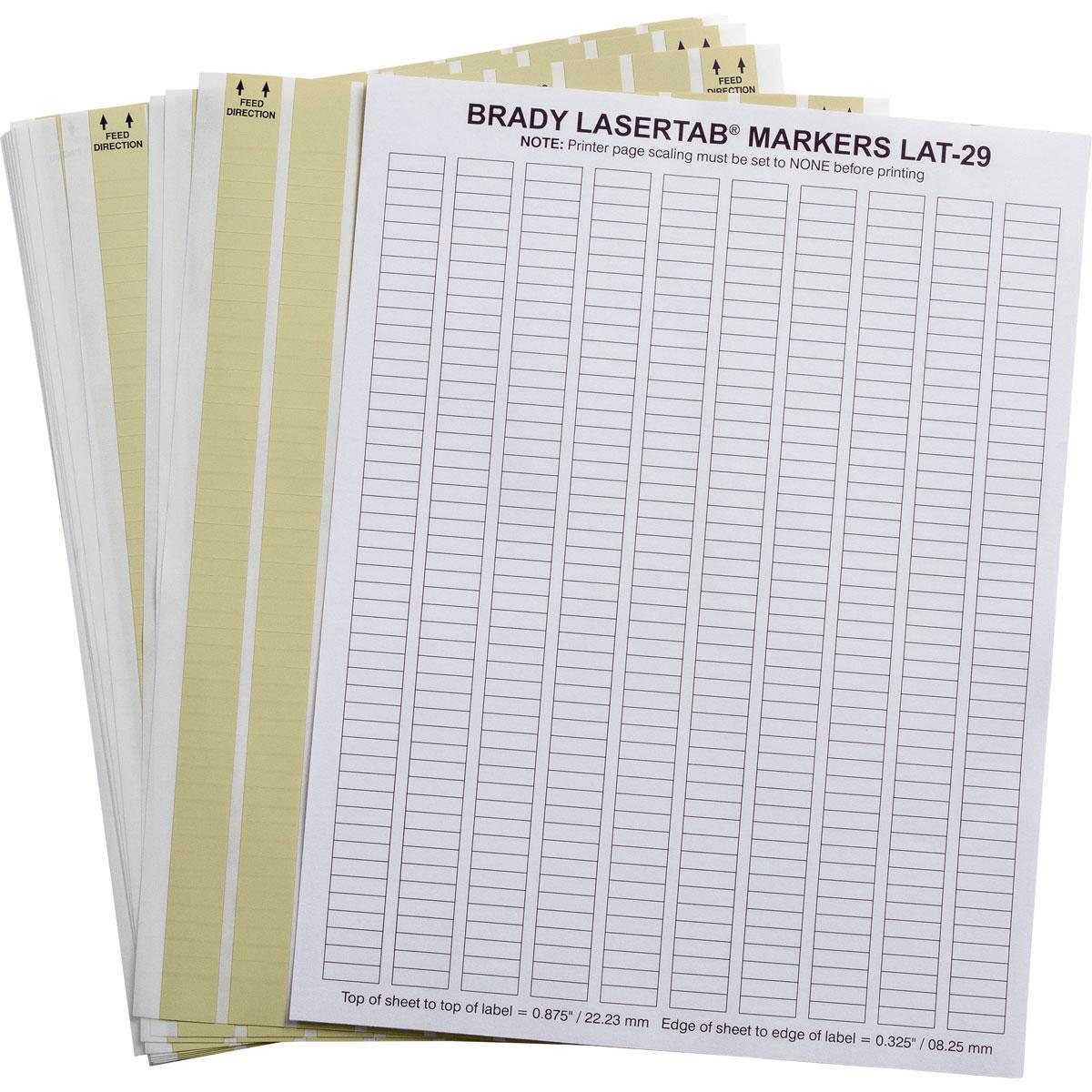 Brady® LAT-29-652-10 Wire & Component Labels