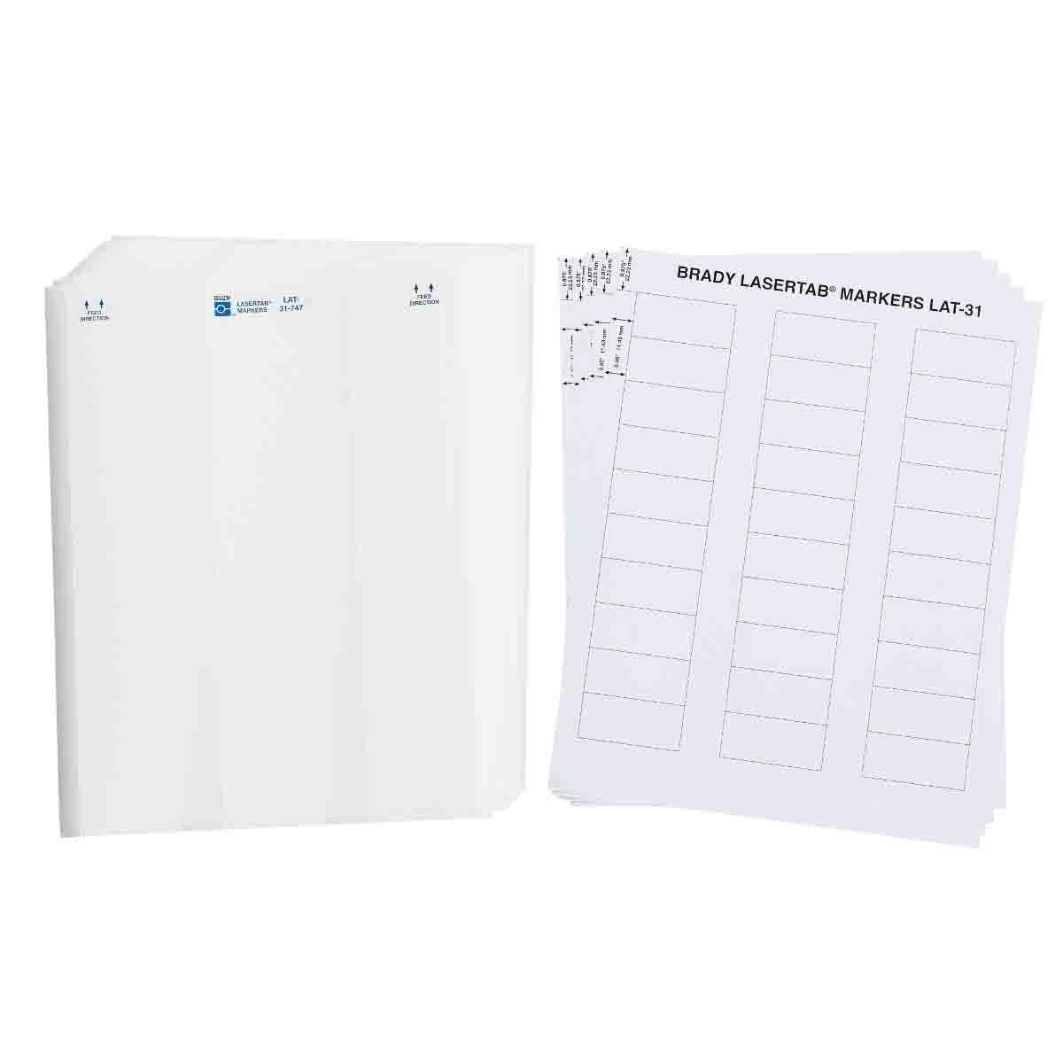 Brady® LAT-31-747-1 Wire & Component Labels