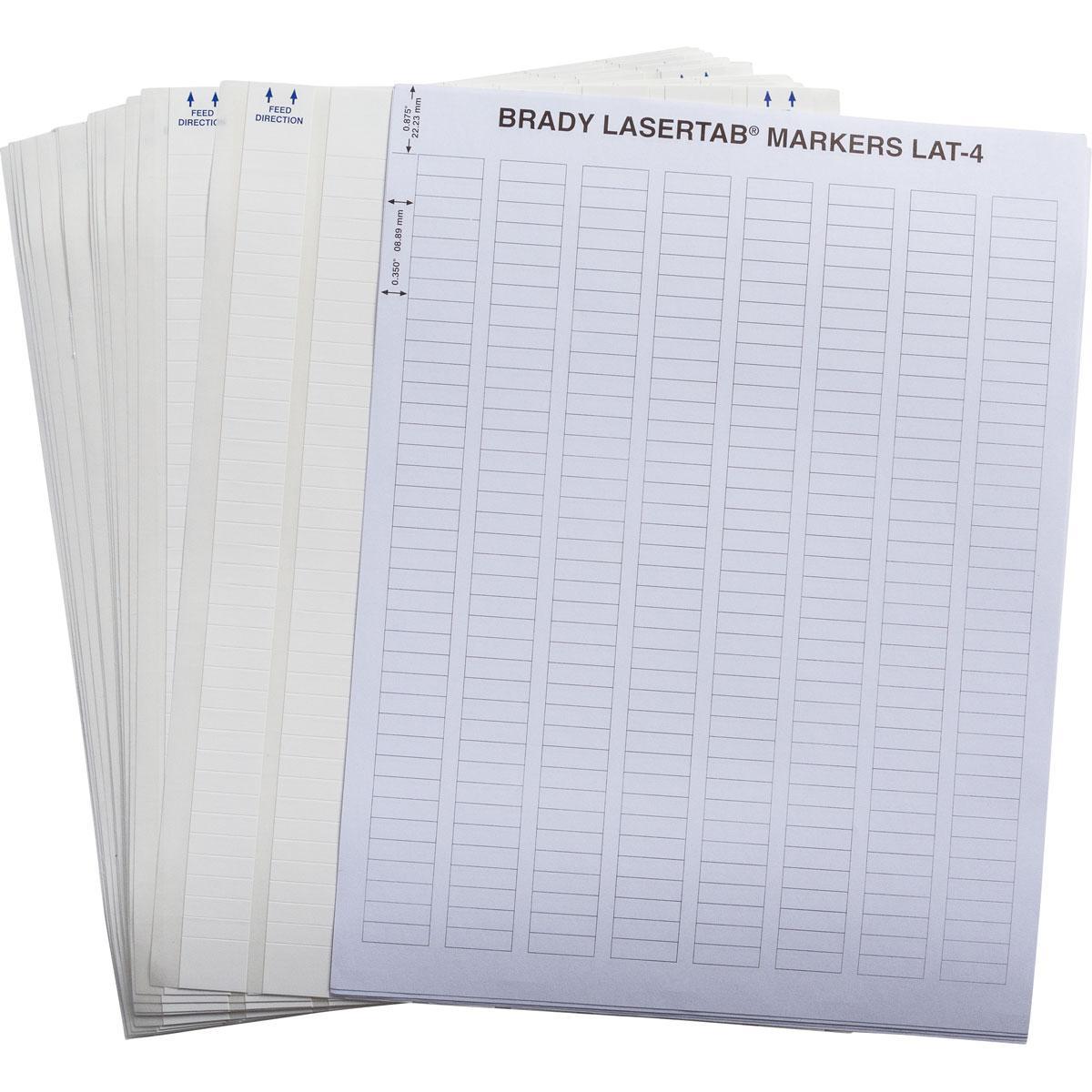 Brady® LAT-4-410-10 Wire & Component Labels