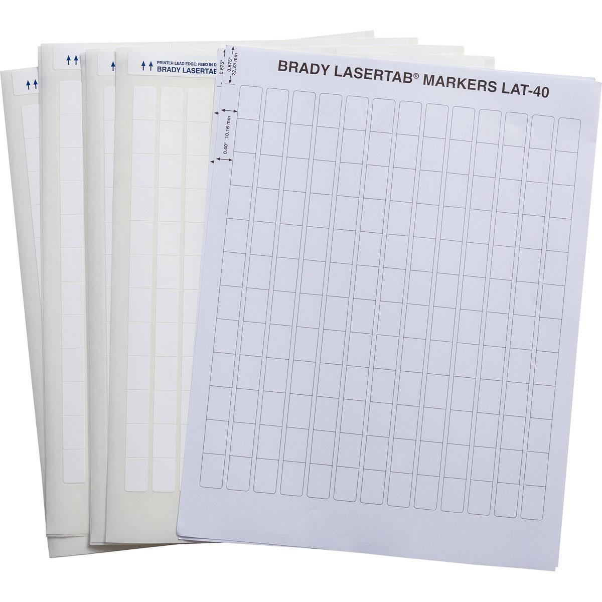 Brady® LAT-40-799-1 Wire & Component Labels