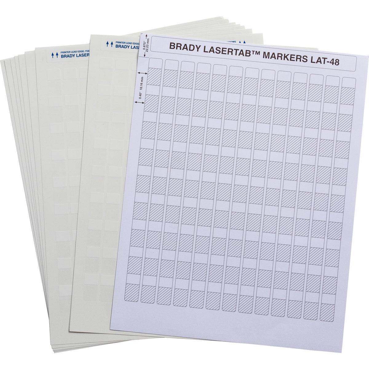 Brady® LAT-48-361-1 Wire & Component Labels