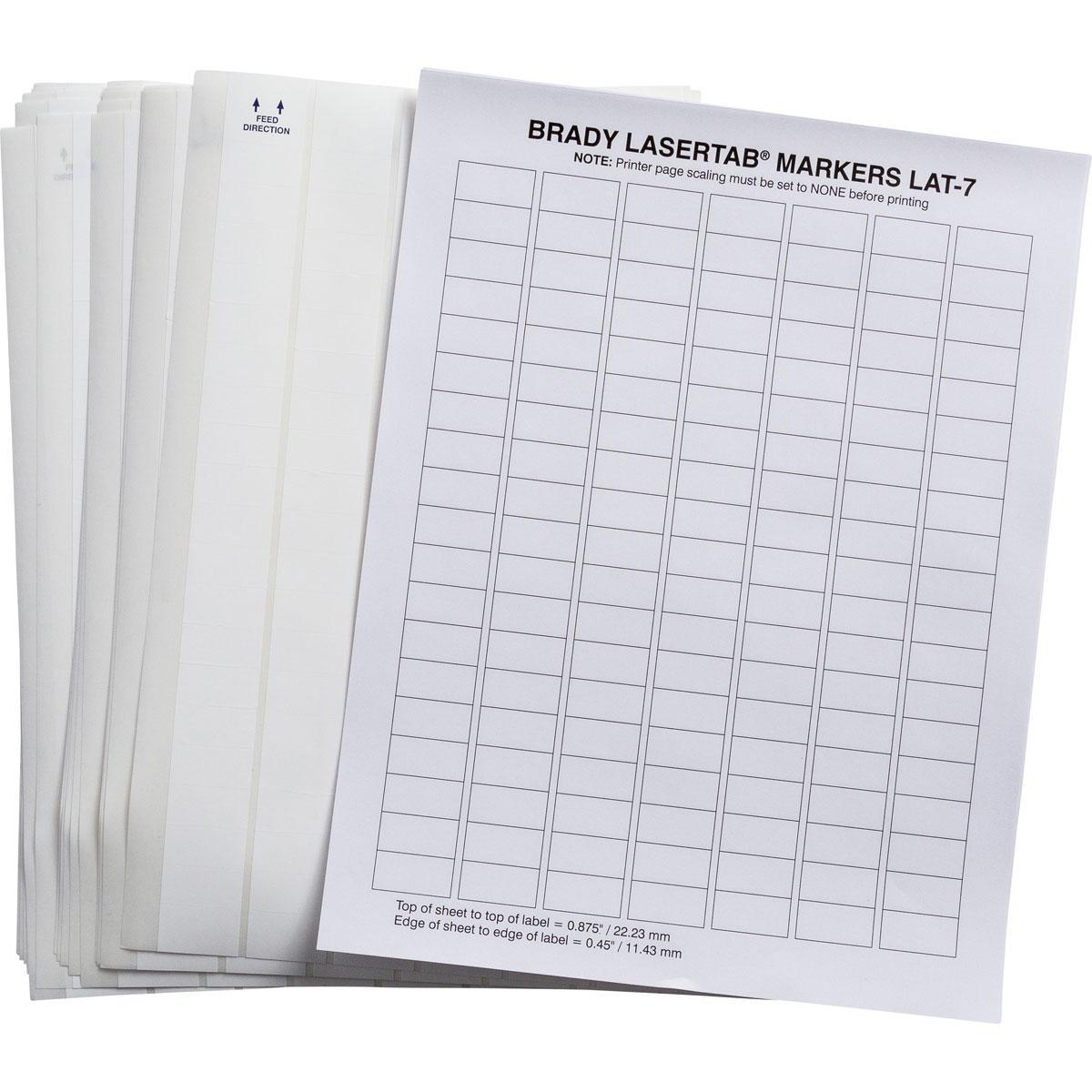 Brady® LAT-7-707-10 Wire & Component Labels