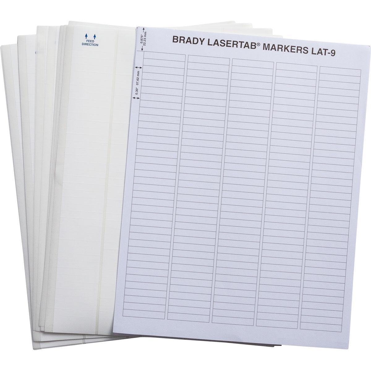 Brady® LAT-9-747-10 Wire & Component Labels