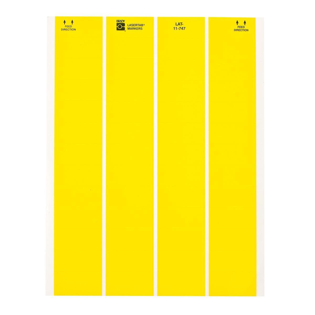Brady® LAT-11-747-5-YL Safety & Facility Labels
