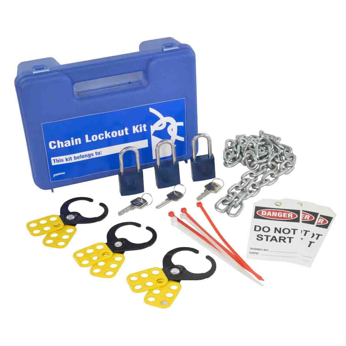 Brady® LK041R-BLUE Lockout Stations & Kits