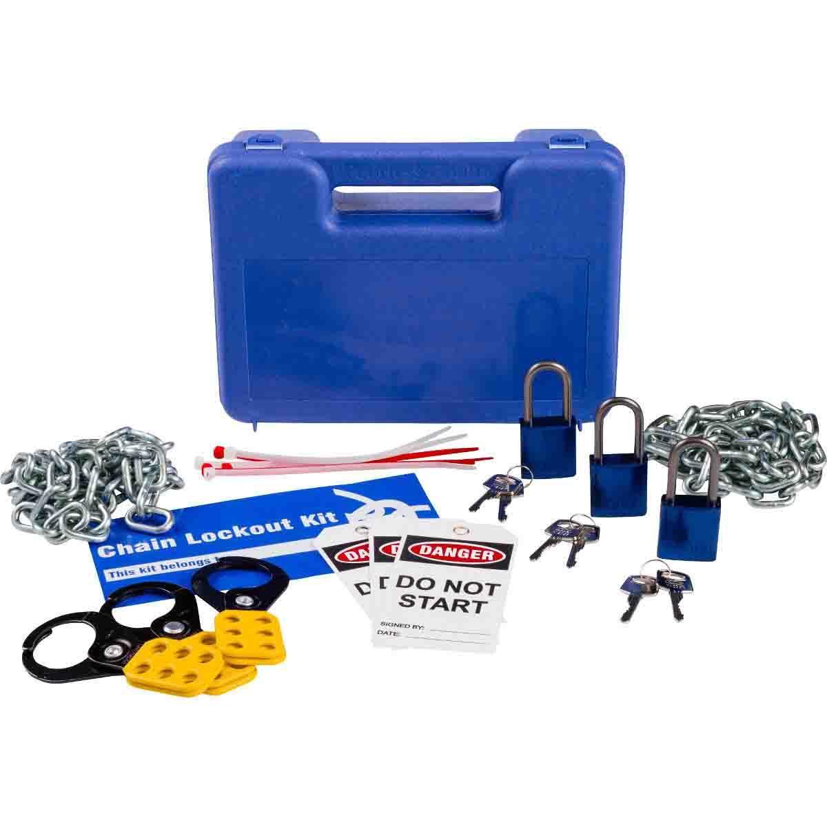 Brady® LK042B-BLUE Lockout Stations & Kits