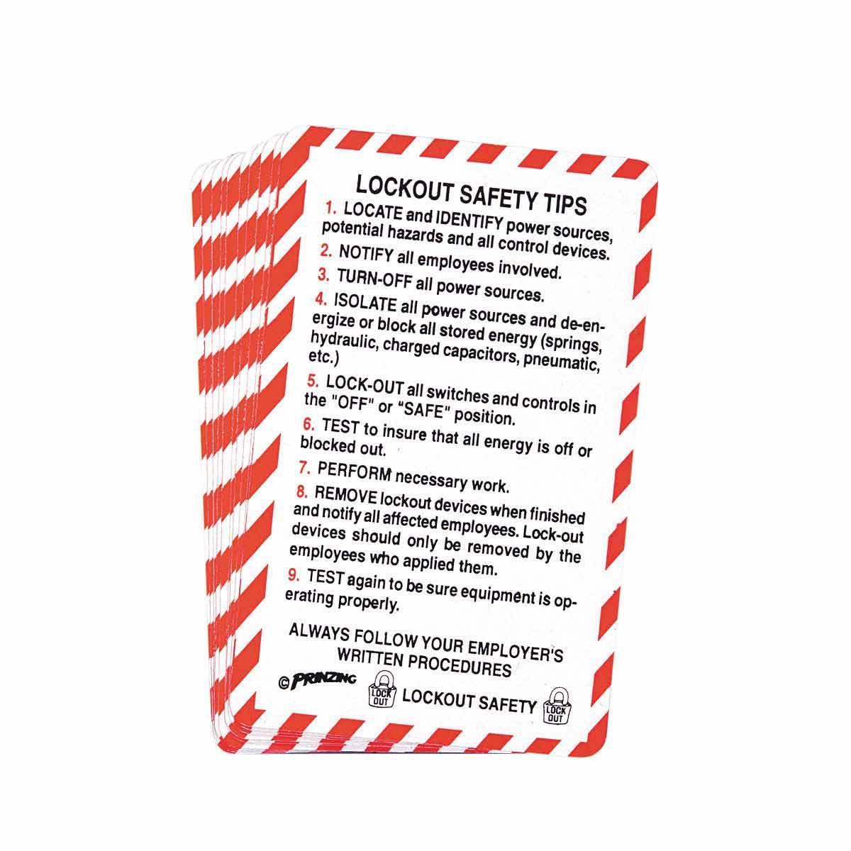 Brady® LOSC13 Safety Info Centers & Posters
