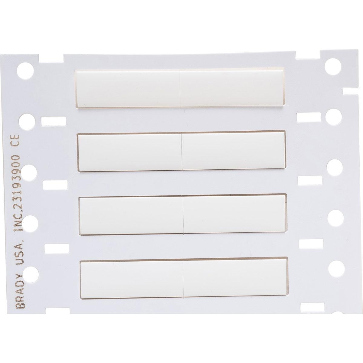 Brady® LSZH-187-2-WT-2 Wire Marker Sleeves