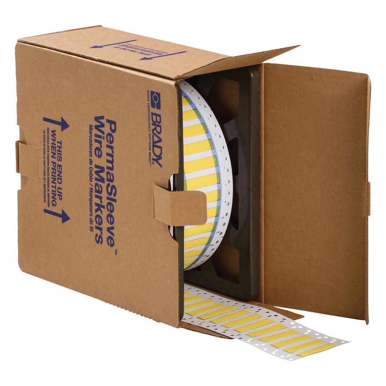 Brady® LSZH-250-150-YL Wire Marker Sleeves