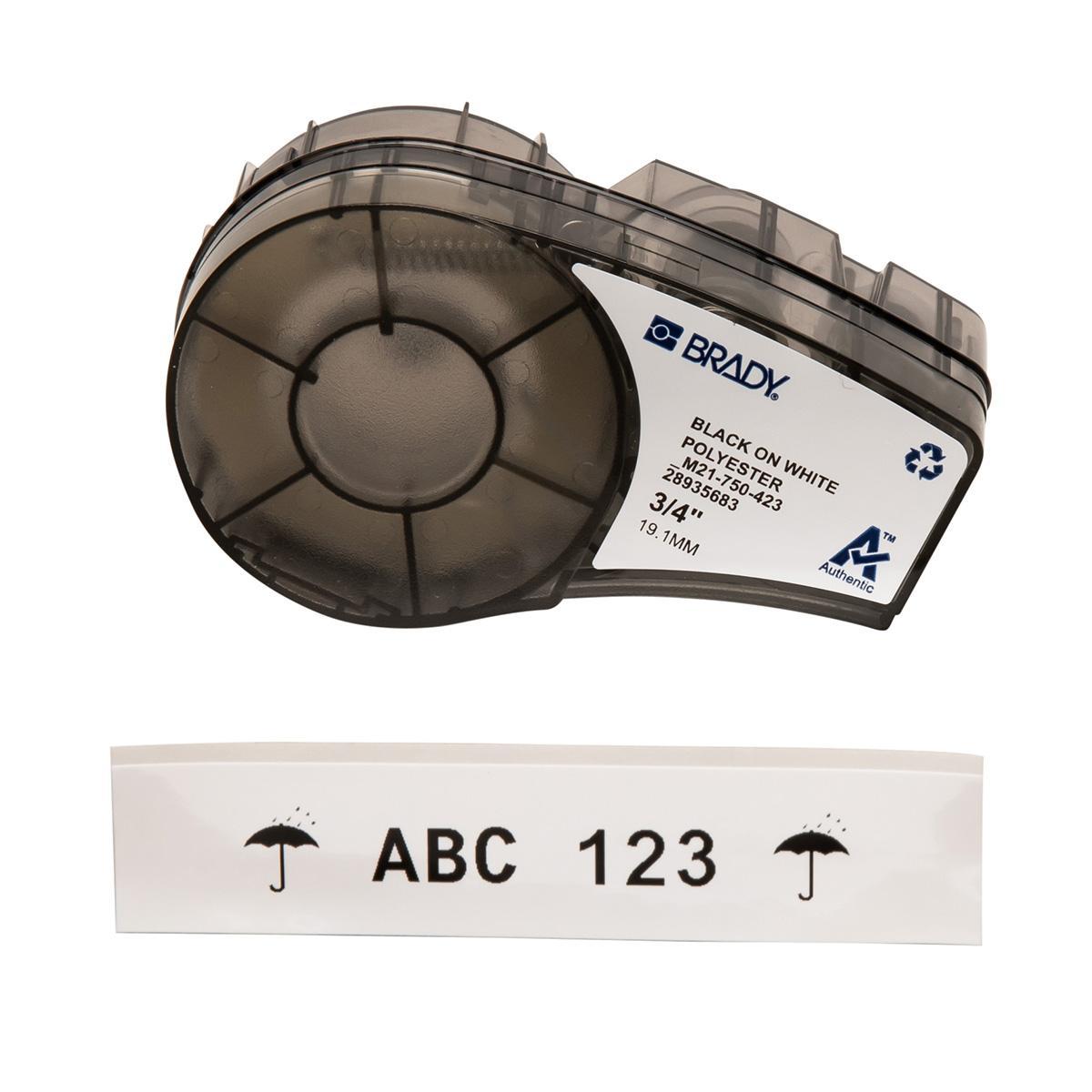 Brady® M21-750-423 Wire & Component Labels