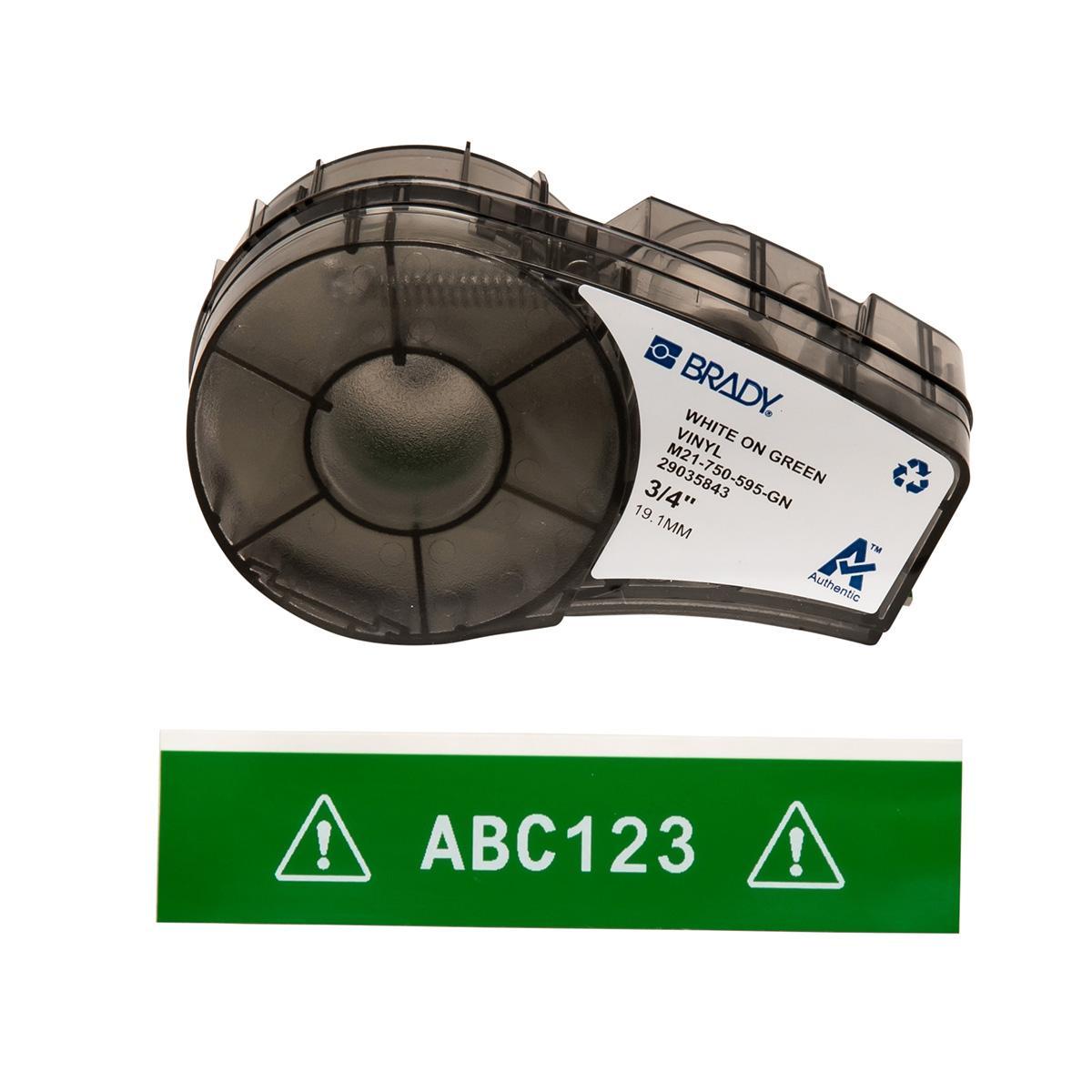 Brady® M21-750-595-GN Label Cartridges