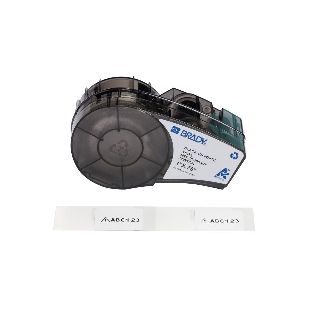 Brady® M21-18-595-WT Safety & Facility Labels