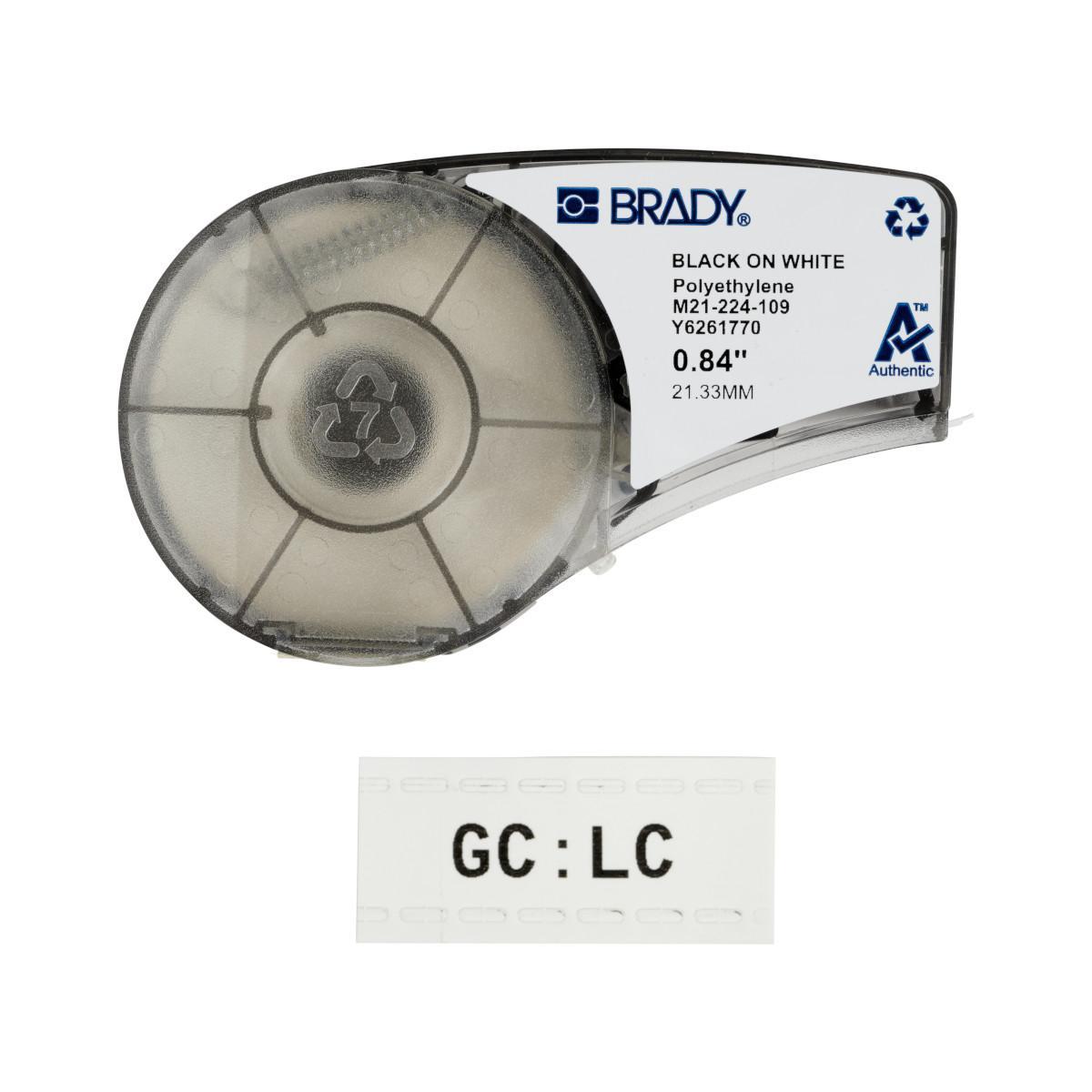 Brady® M21-224-109 Wire & Component Tags