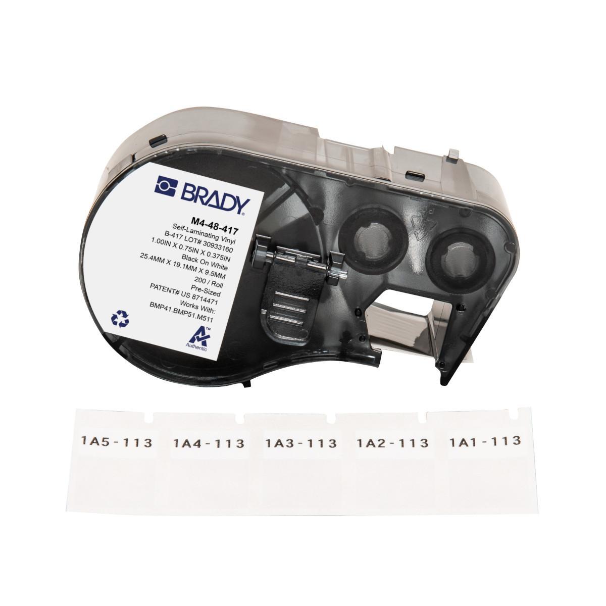 Brady® M4-48-417 Wire & Component Labels
