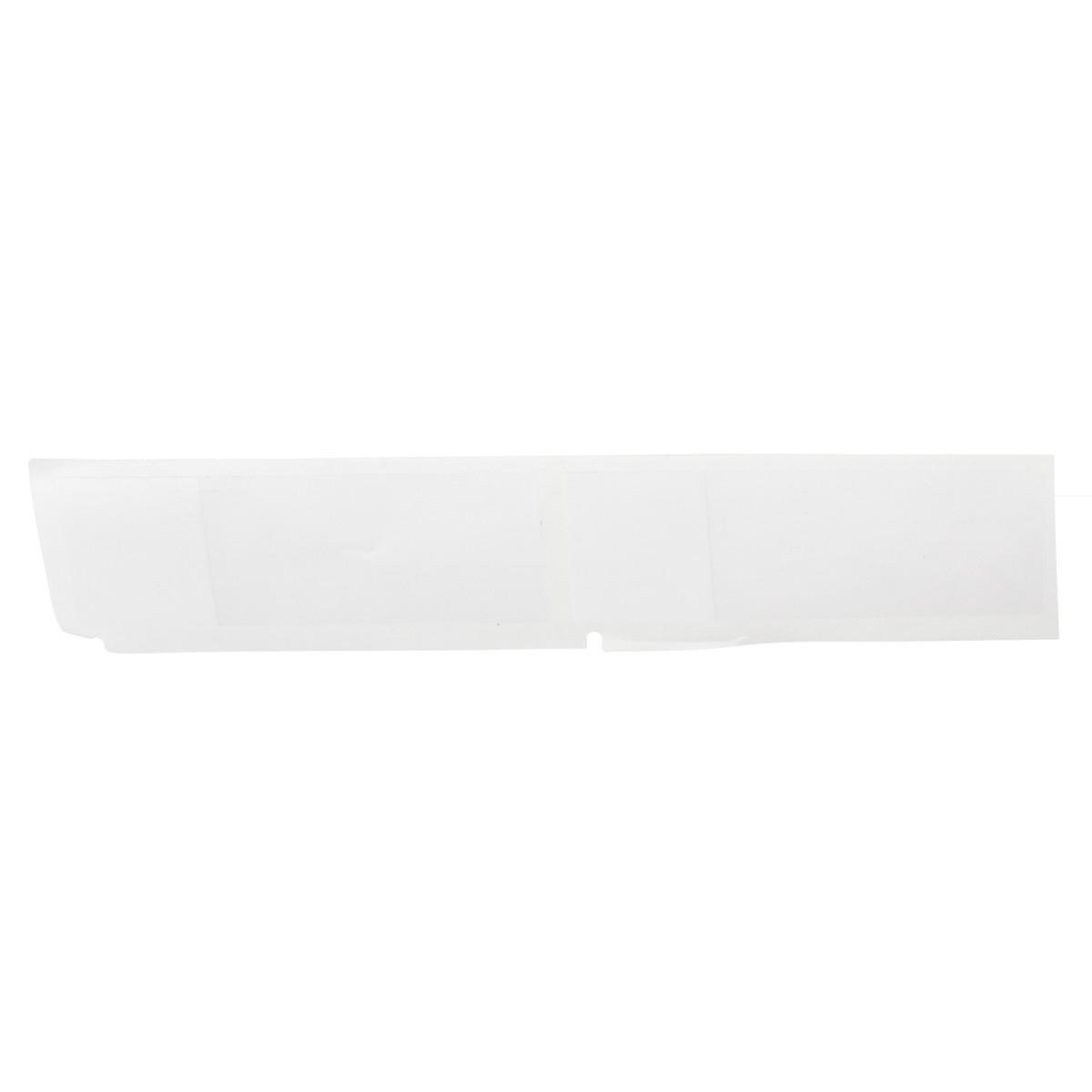 Brady® M4-51-427 Self-Laminating Wire and Component Label, 25.4 mm W, Black on White/Clear, B-427 Vinyl