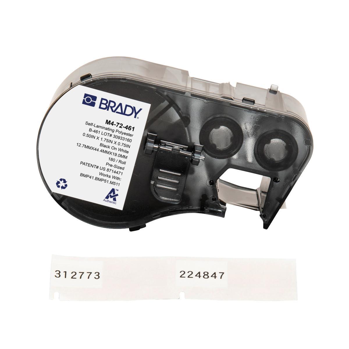 Brady® M4-72-461 Safety & Facility Labels