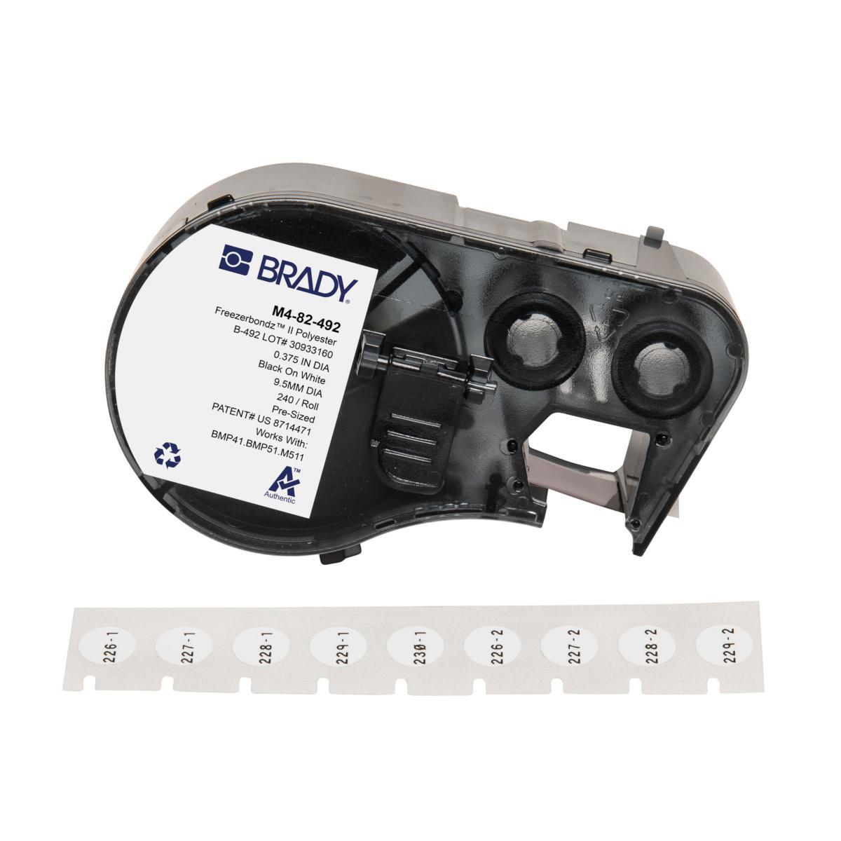 Brady® M4-82-492 Safety & Facility Labels