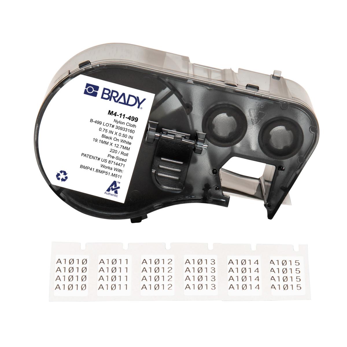Brady® M4-11-499 Wire & Component Labels