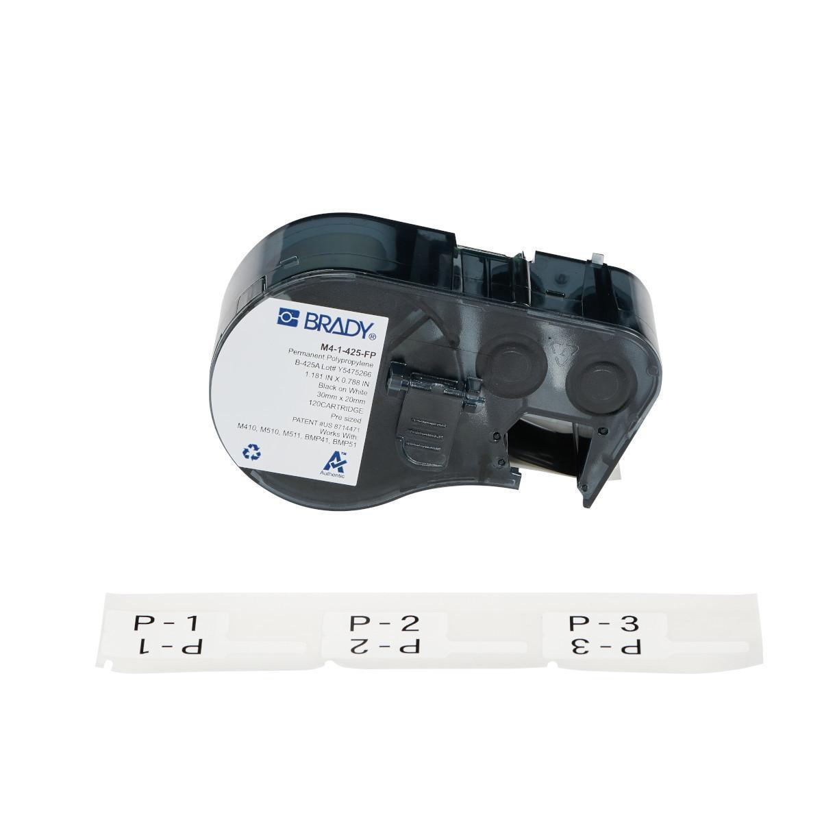 Brady® M4-1-425-FP Wire & Component Labels