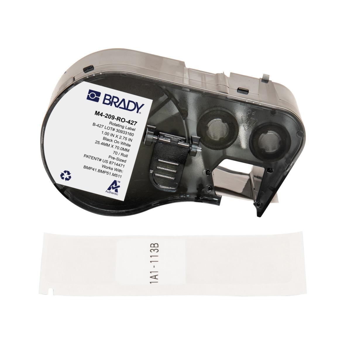 Brady® M4-209-RO-427 Wire & Component Labels