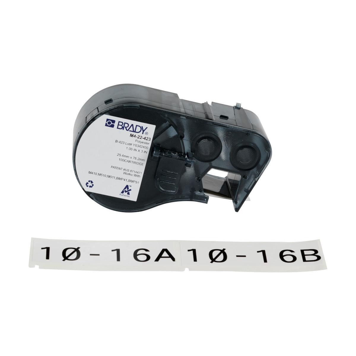 Brady® M4-22-423 Safety & Facility Labels