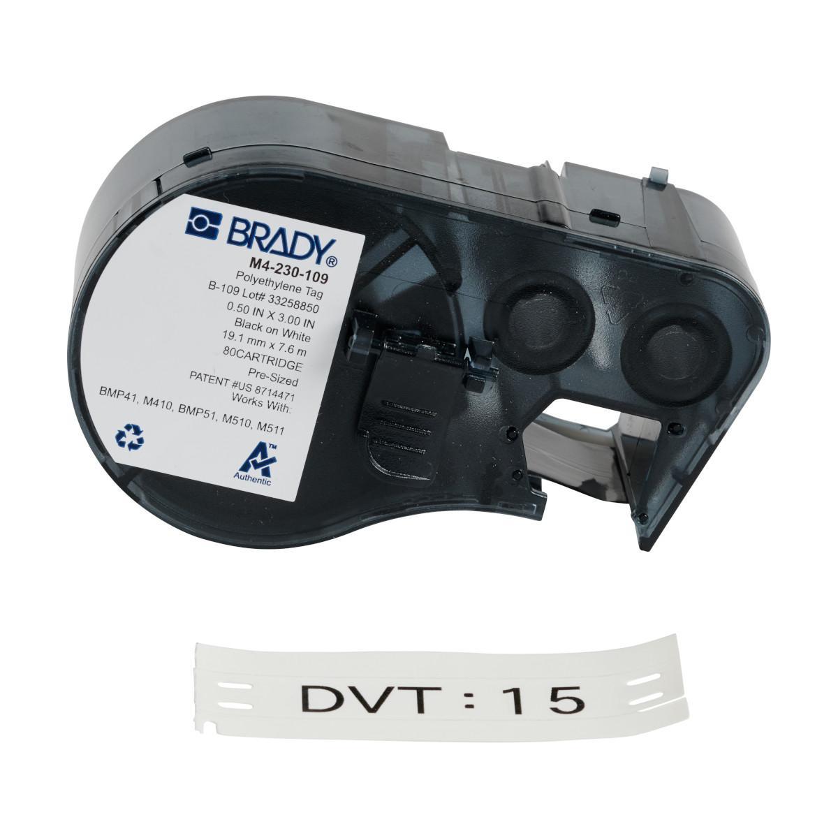 Brady® M4-230-109 Wire & Component Tags