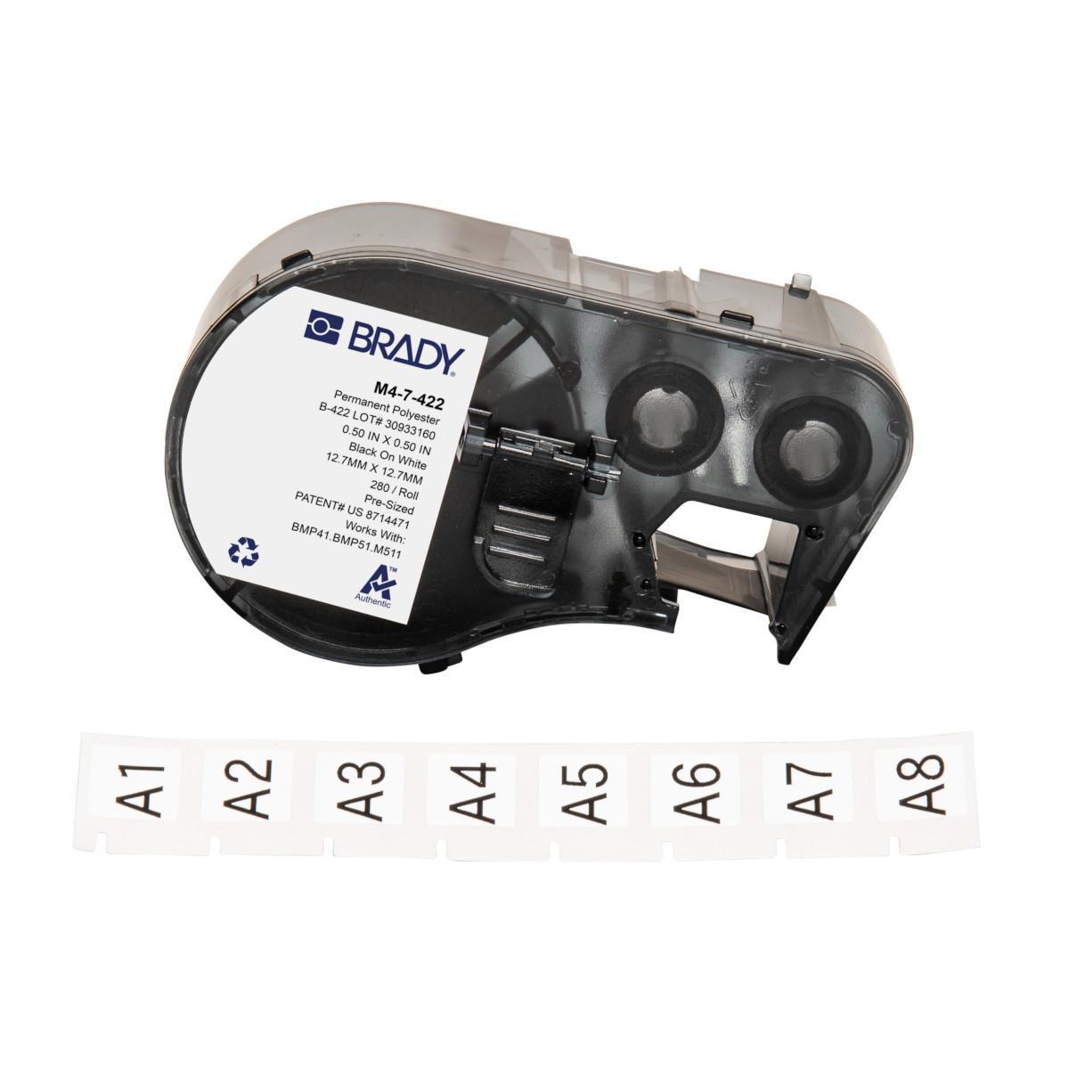Brady® M4-7-422 Wire & Component Labels