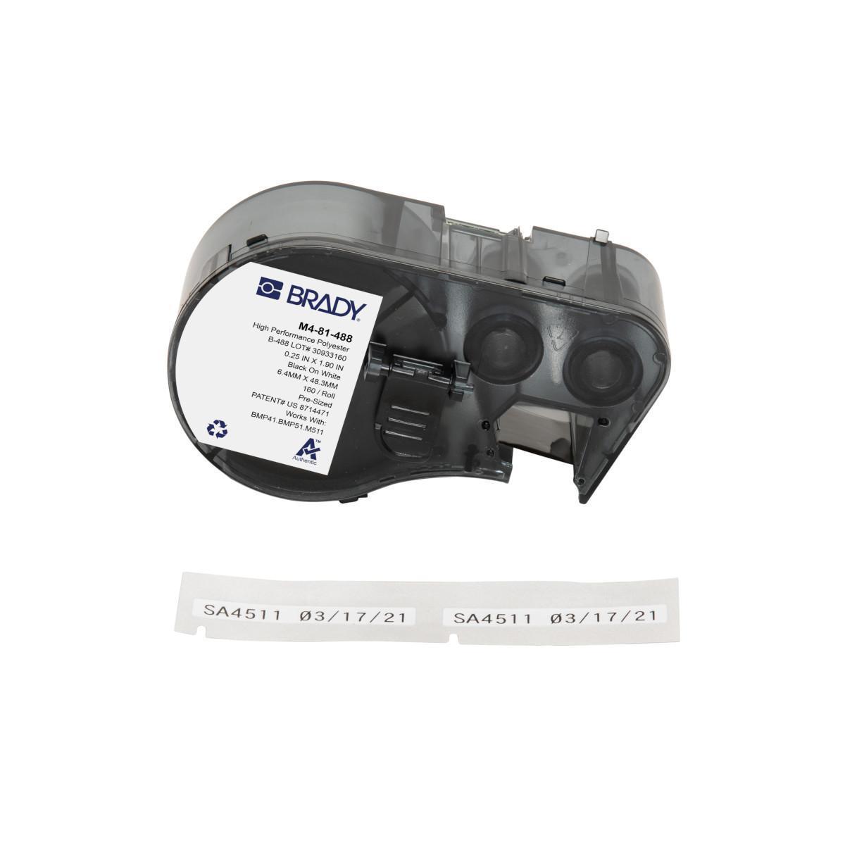 Brady® M4-81-488 Safety & Facility Labels