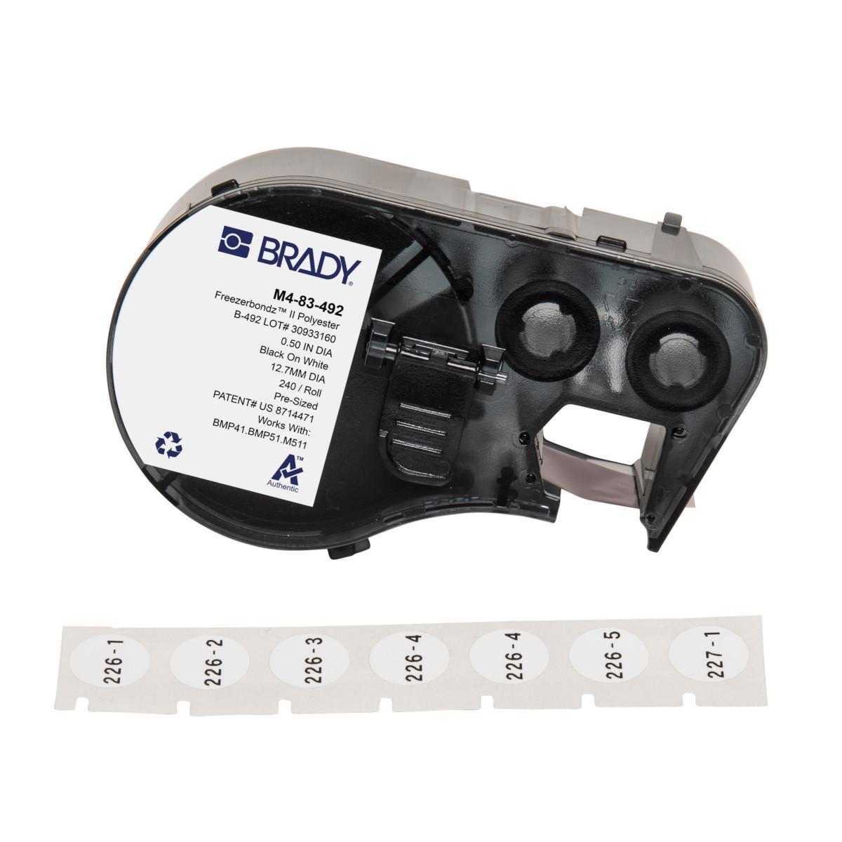 Brady® M4-83-492 Safety & Facility Labels