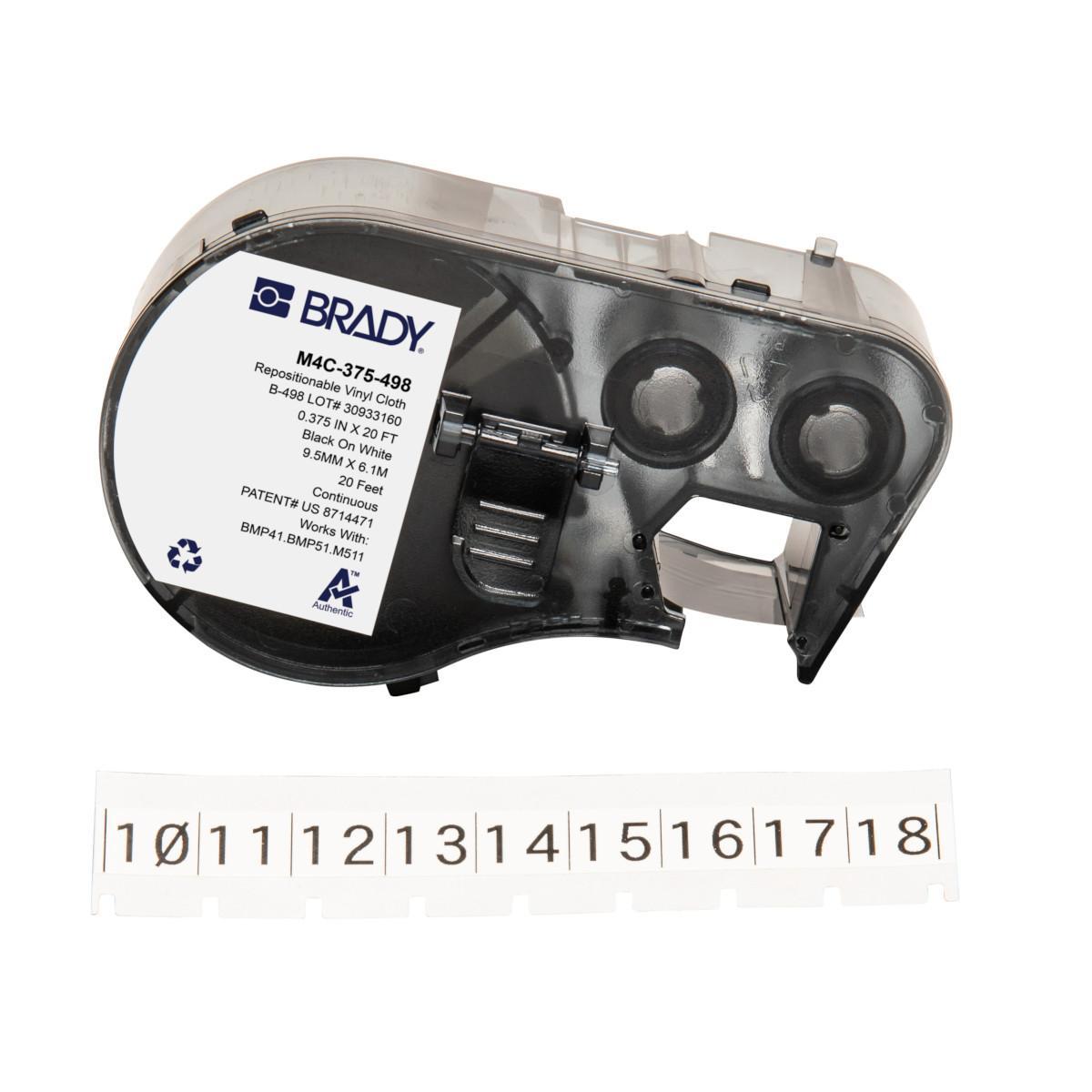 Brady® M4C-375-498 Wire & Component Labels