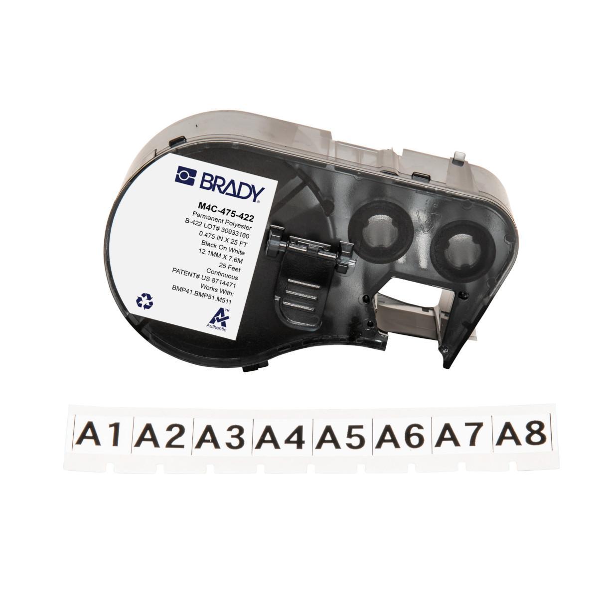 Brady® M4C-475-422 Safety & Facility Labels