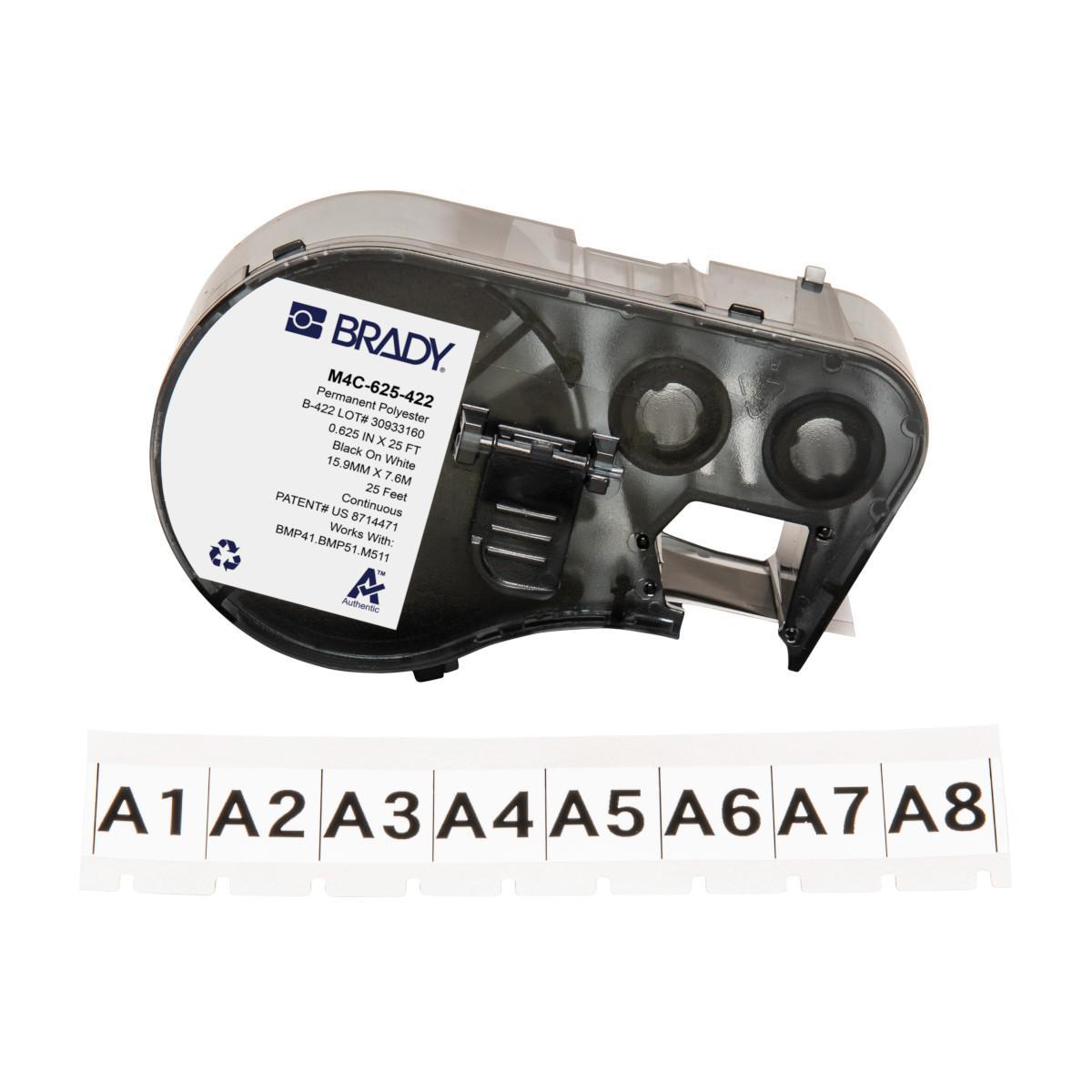 Brady® M4C-625-422 Safety & Facility Labels