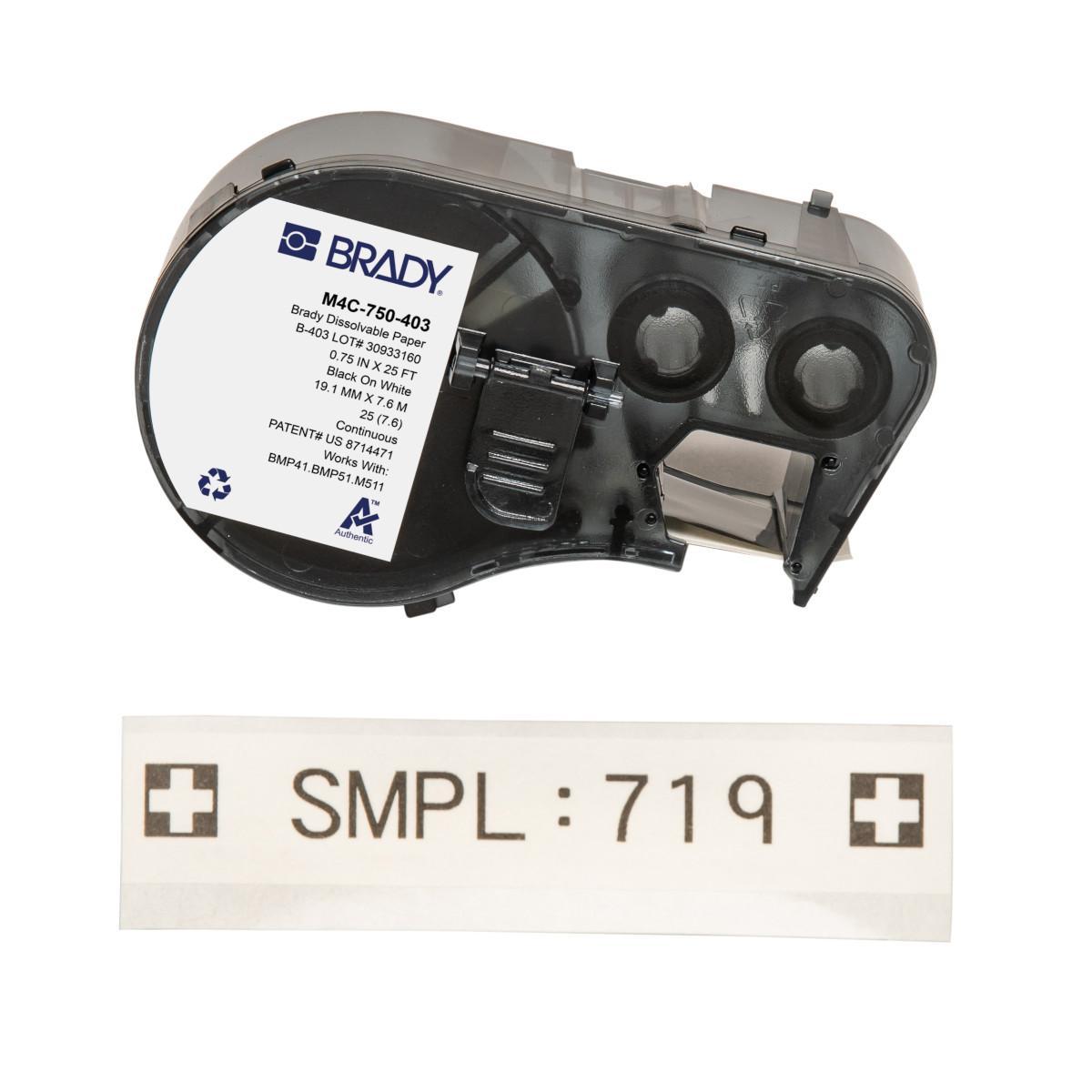 Brady® M4C-750-403 Safety & Facility Labels
