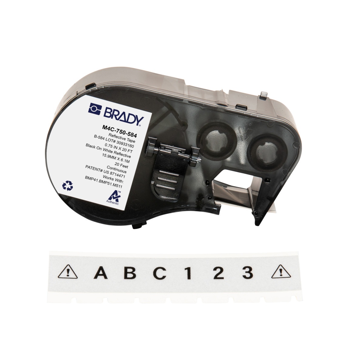 Brady® M4C-750-584 Safety & Facility Labels