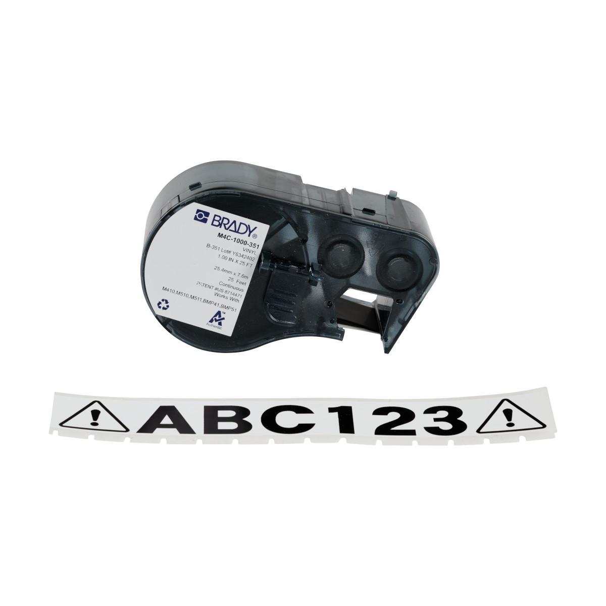 Brady® M4C-1000-351 Safety & Facility Labels