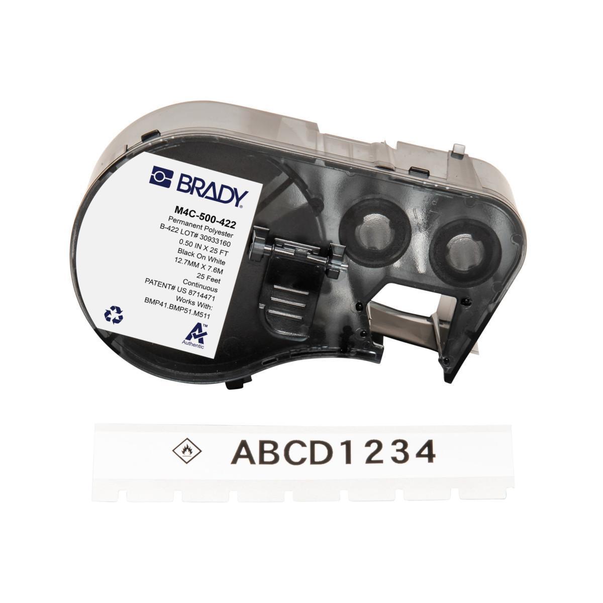 Brady® M4C-500-422 Wire & Component Labels