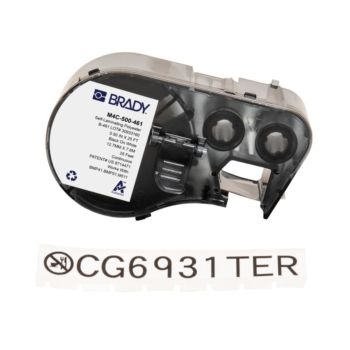 Brady® M4C-500-461 Safety & Facility Labels
