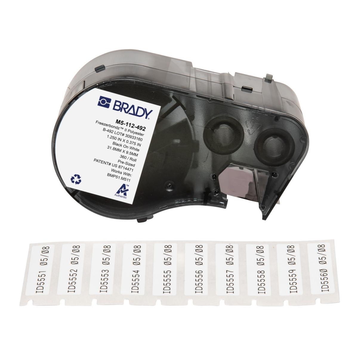Brady® M5-112-492 Safety & Facility Labels