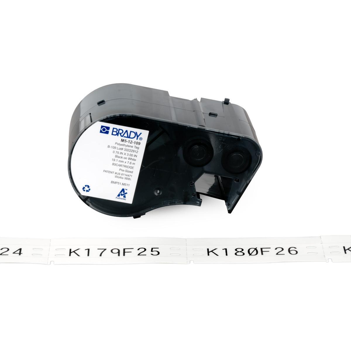 Brady® M5-12-109 Wire & Component Tags