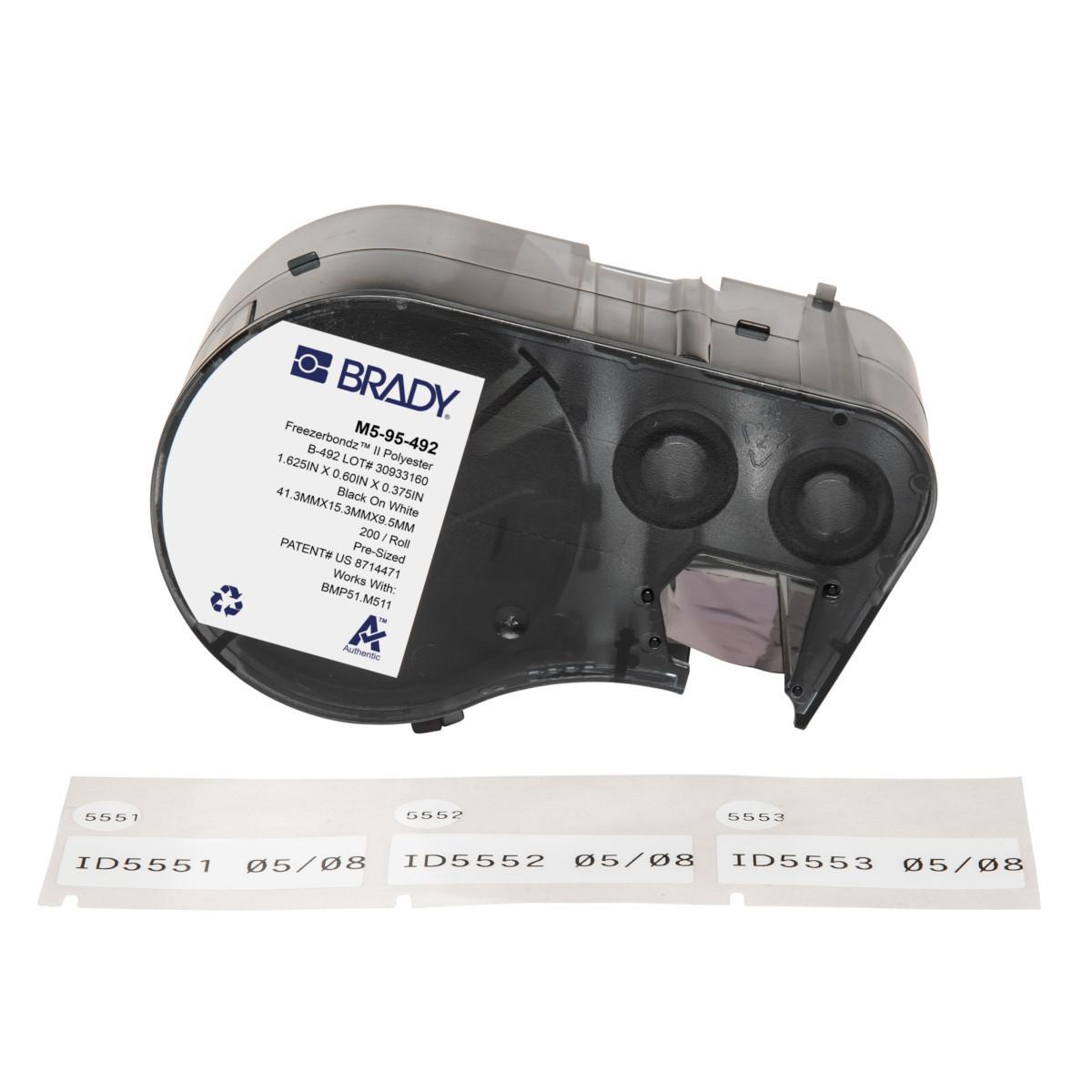 Brady® M5-95-492 Safety & Facility Labels