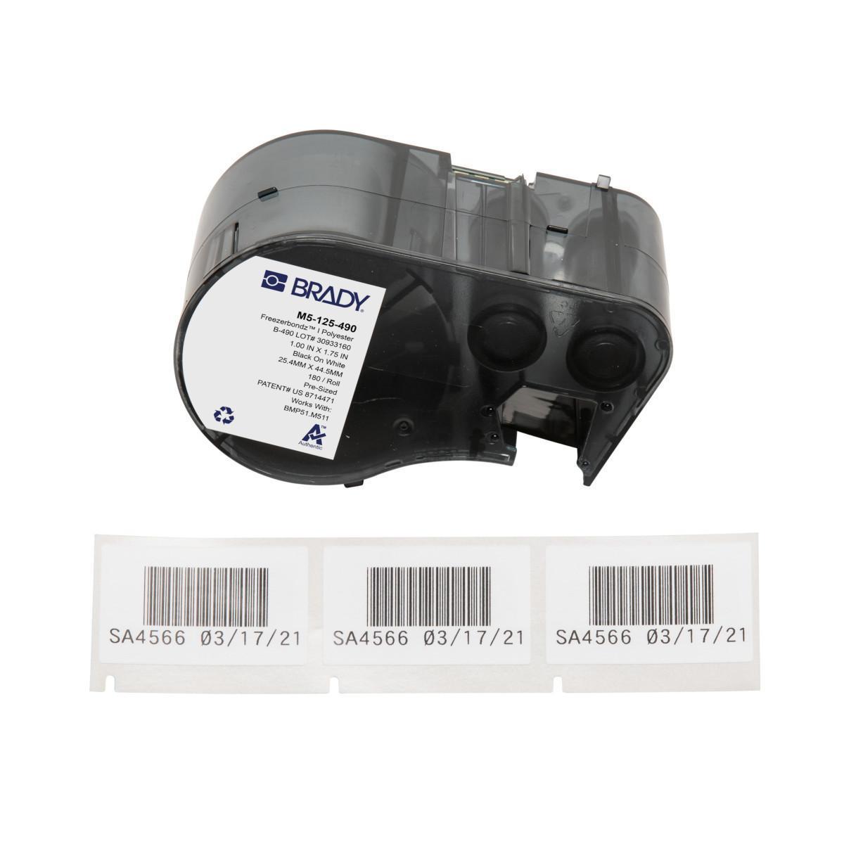 Brady® M5-125-490 Wire & Component Labels