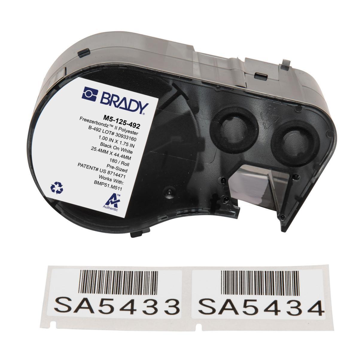 Brady® M5-125-492 Wire & Component Labels