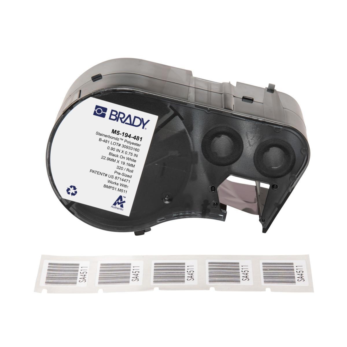 Brady® M5-194-481 Safety & Facility Labels