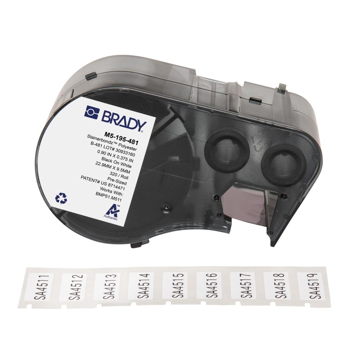 Brady® M5-195-481 Safety & Facility Labels