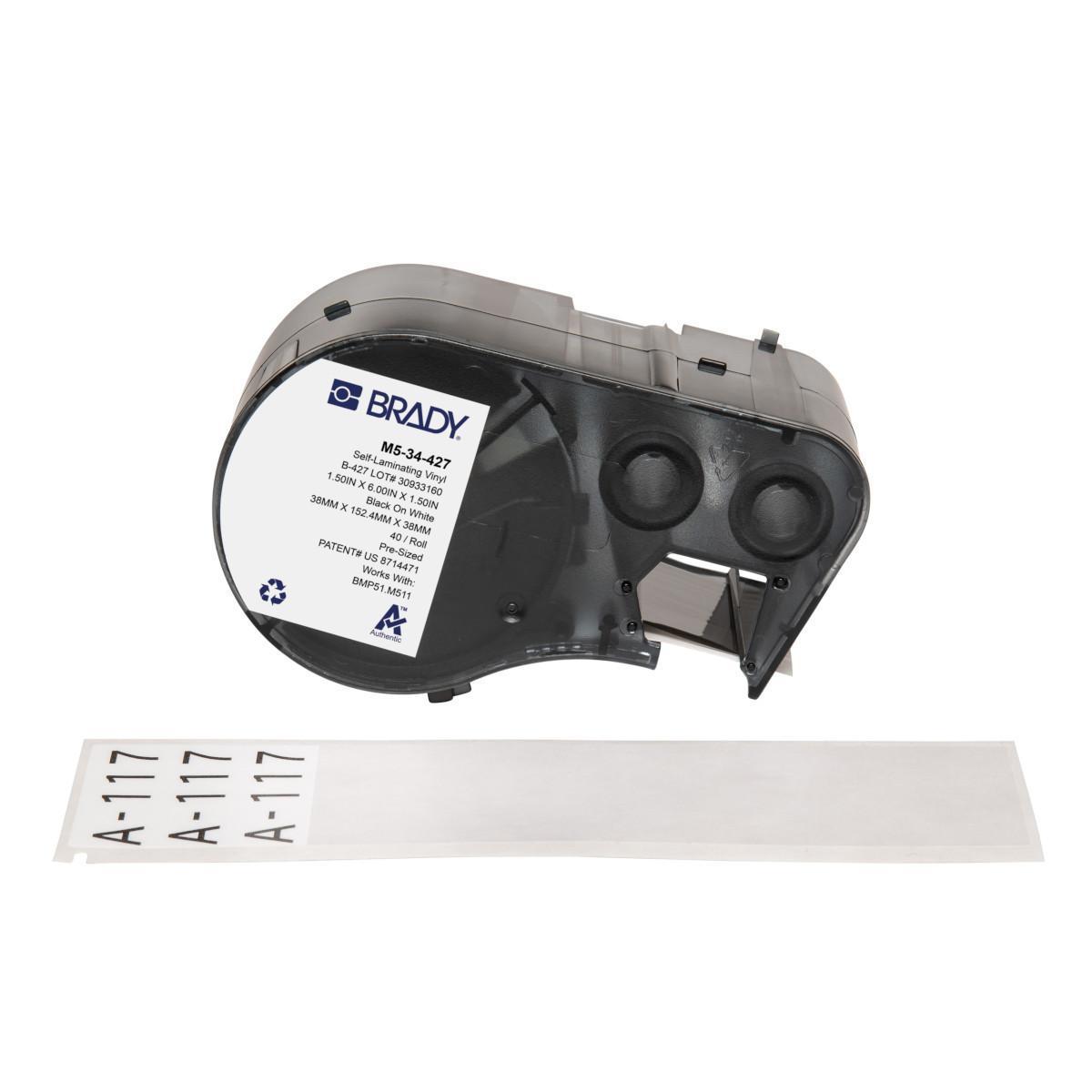 Brady® M5-34-427 Wire & Component Labels