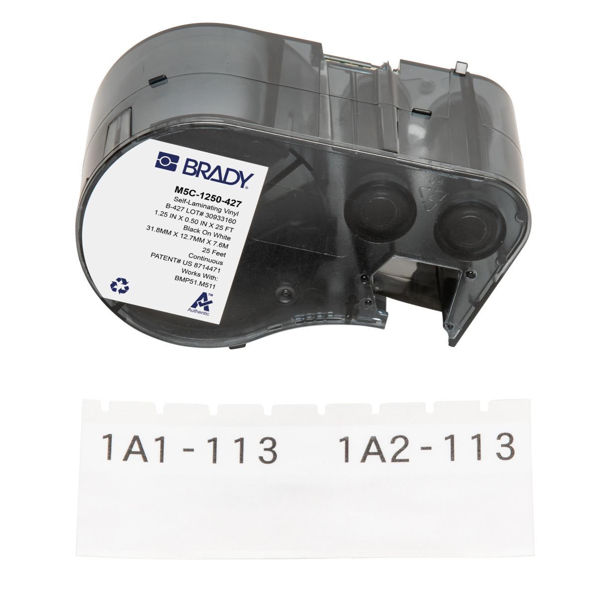 Brady® M5C-1250-427 Wire & Component Labels