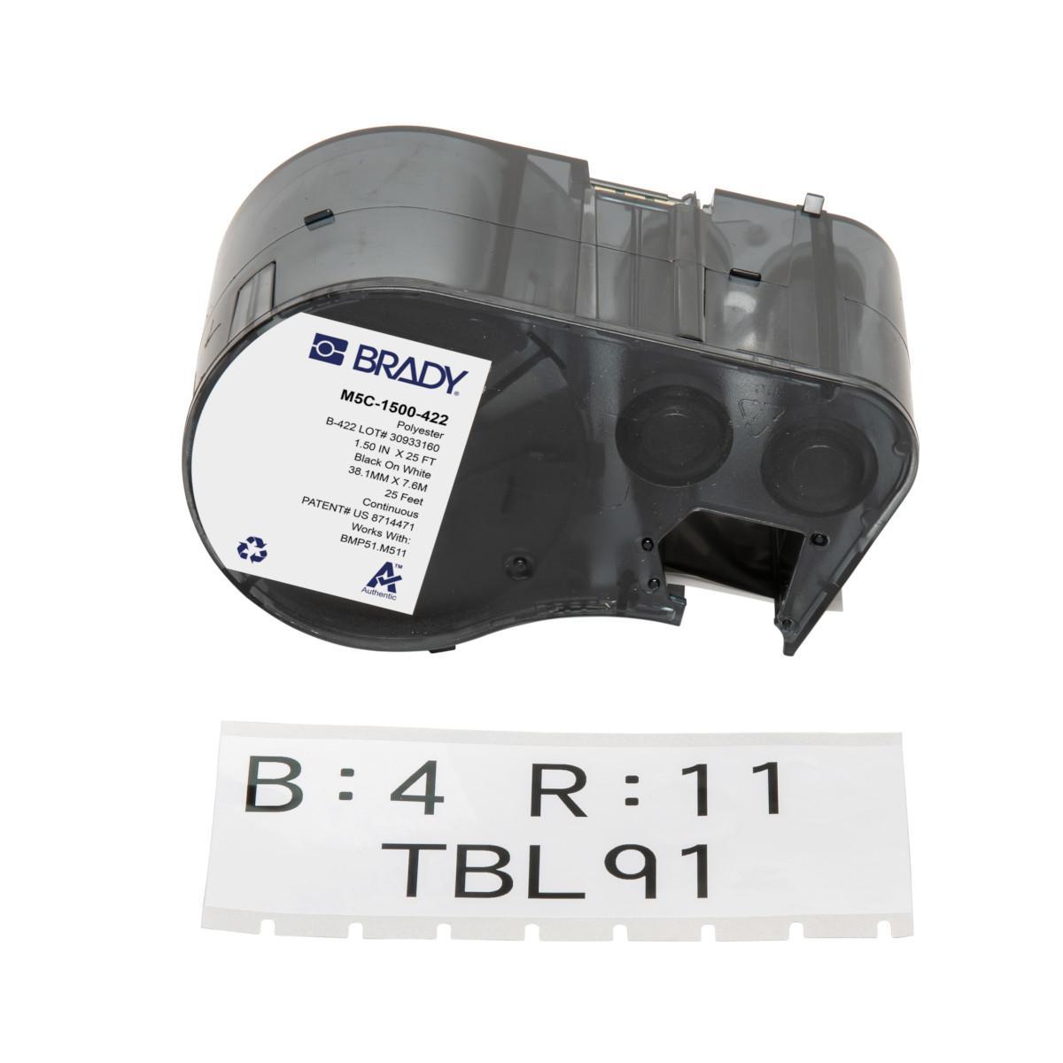Brady® M5C-1500-422 Safety & Facility Labels
