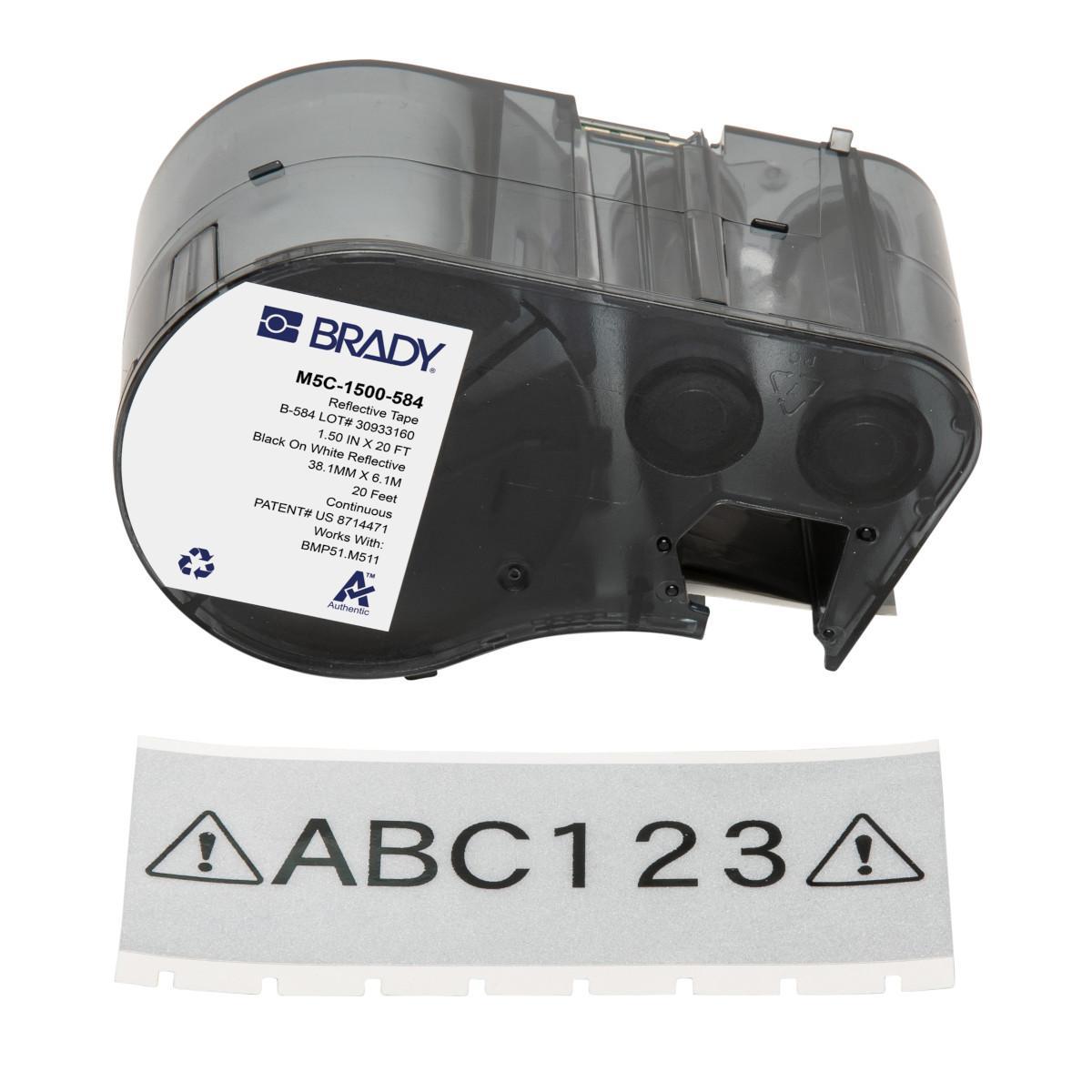 Brady® M5C-1500-584 Safety & Facility Labels