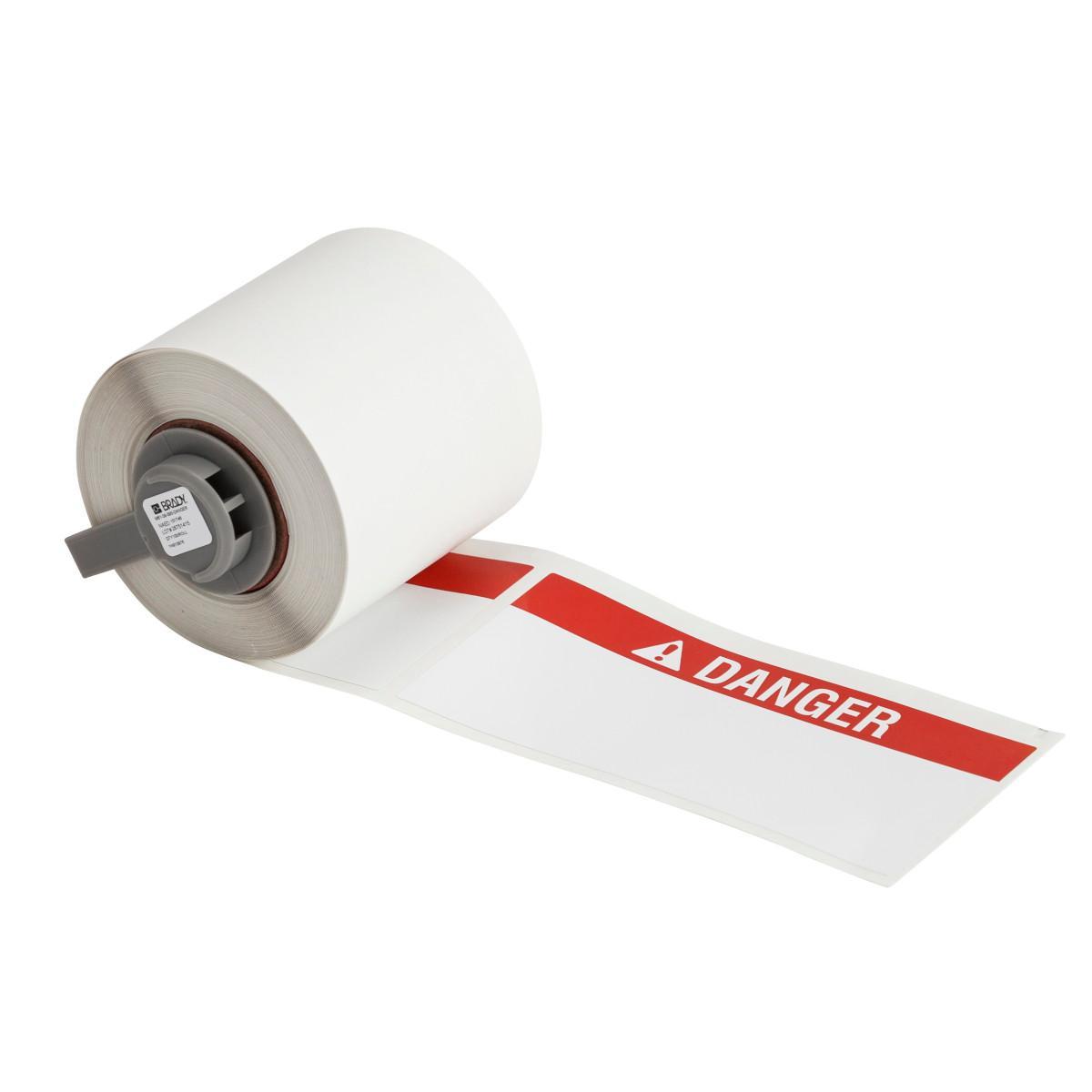 Brady® M61-38-595-DANGER Blank Labels & Preprinted Headers